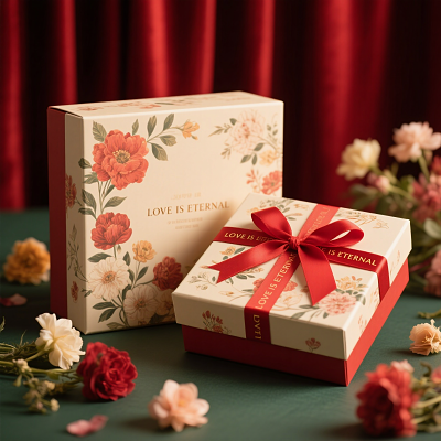 礼礼盒设计、模板与图片精选 花卉礼品包装灵感指南（第2页）